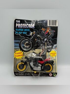 Vintage New Terminator The Protector Super Bike Play Set 1990s Toy Action Figure